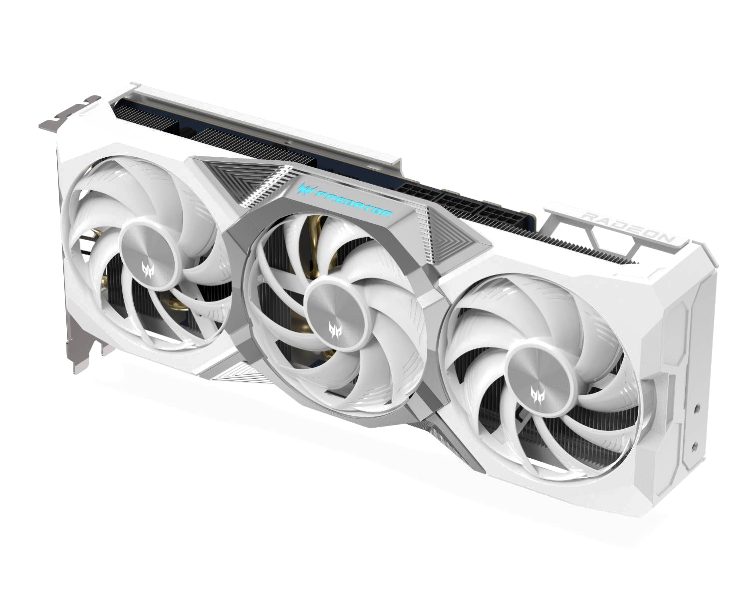 Predator BiFrost Radeon RX 9070 OC 16GB Graphics Card White Edition 5