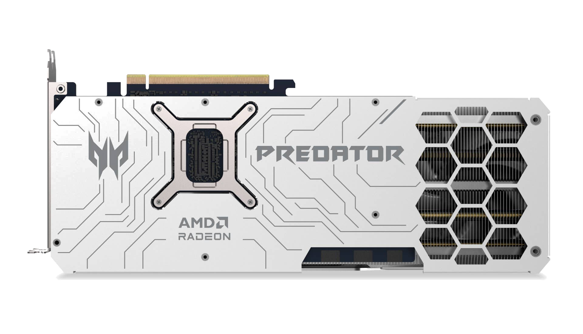 Predator BiFrost Radeon RX 9070 OC 16GB Graphics Card White Edition 3