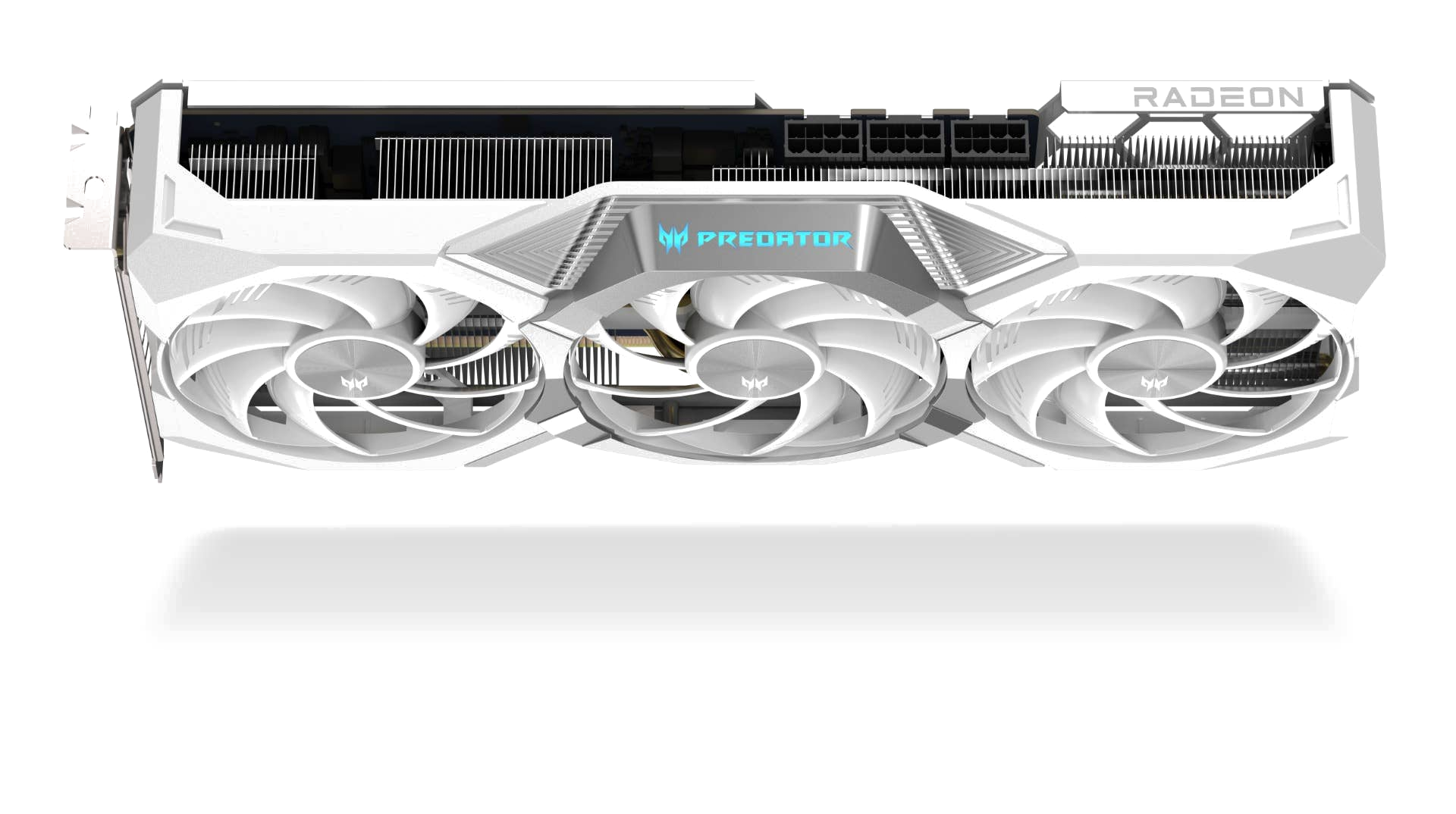 Predator BiFrost Radeon RX 9070 OC 16GB Graphics Card White Edition 6