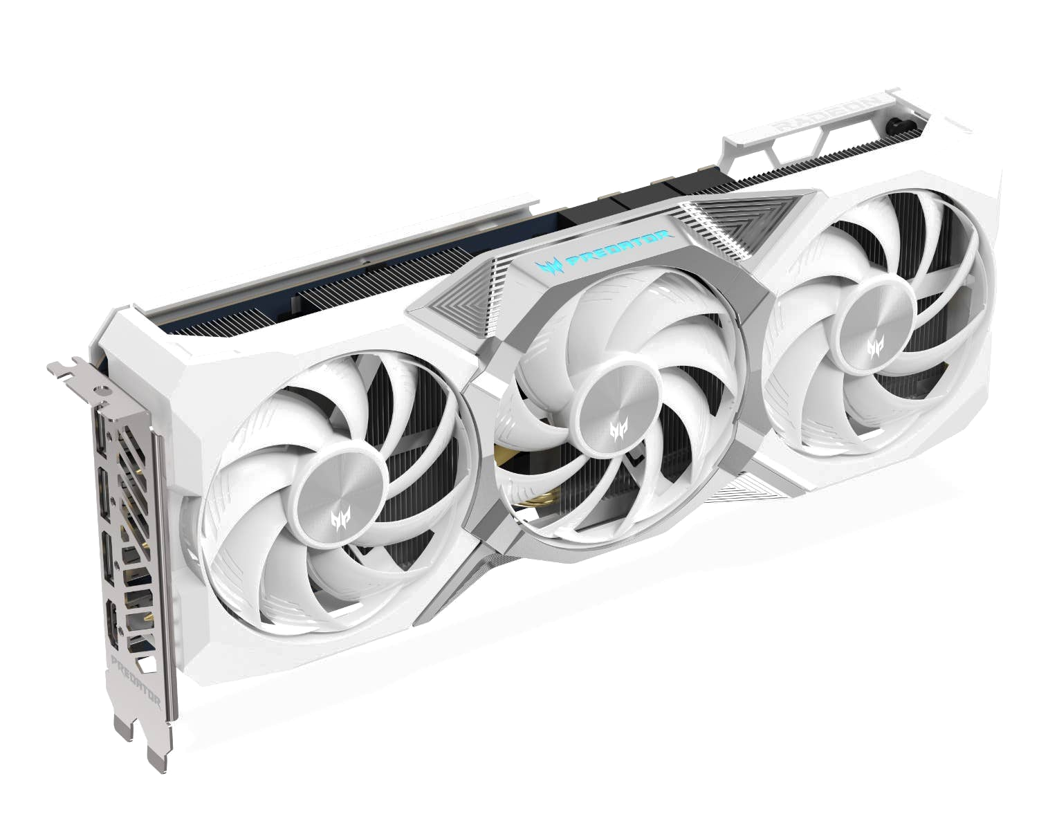Predator BiFrost Radeon RX 9070 OC 16GB Graphics Card White Edition 4