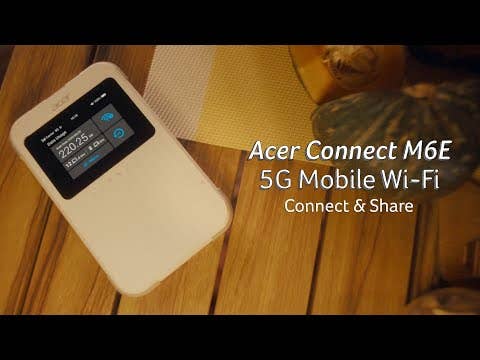Acer Wi-Fi 5G Mobile Hotspot | Acer Connect M6E 2