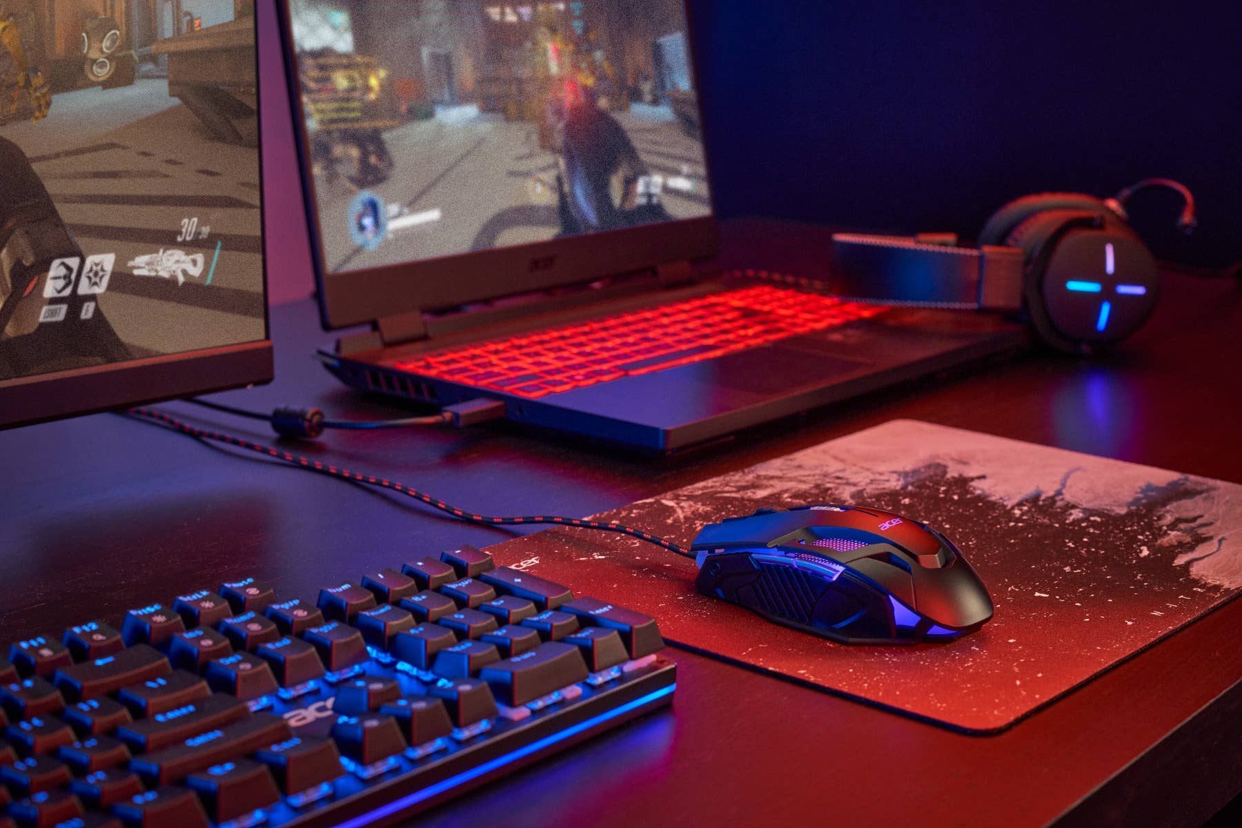 Acer Mouse Gaming Nitro II 7