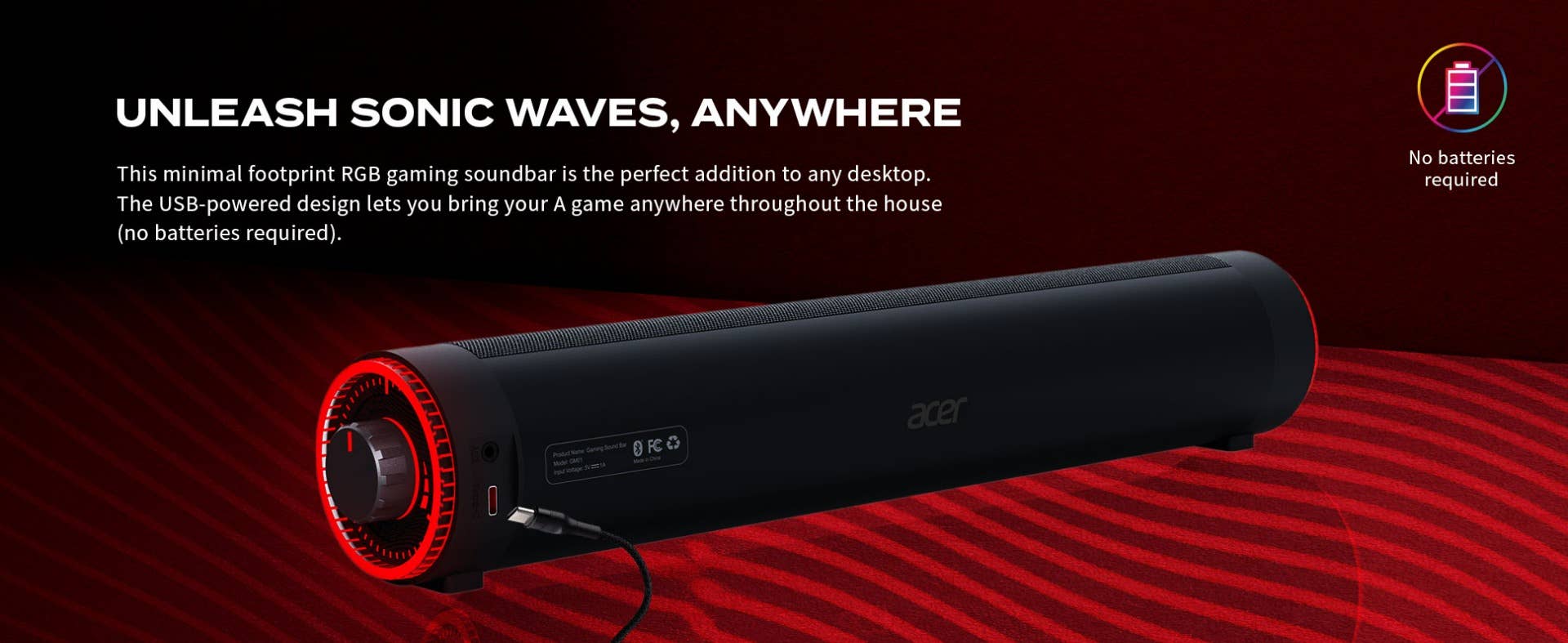 Acer Nitro Gaming Soundbar 5