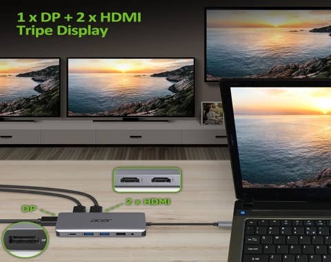 Acer 12in1 Type C dongle | Silver 5