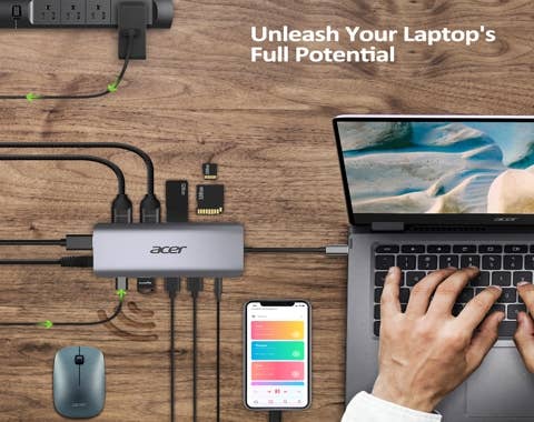 Acer 12in1 Type C dongle | Silver 3