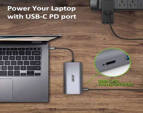 Acer 12in1 Type C dongle | Silver 8