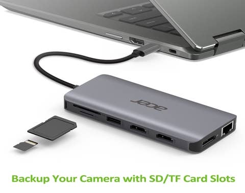 Acer 12in1 Type C dongle | Silver 6