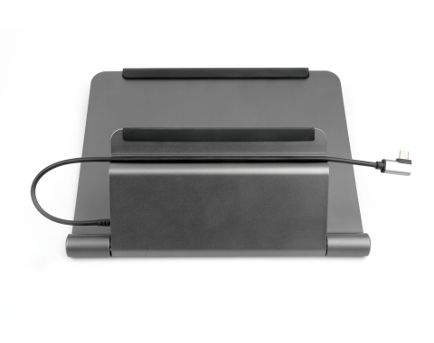 Laptop Stand with Adapter HUB 5 en 1 4