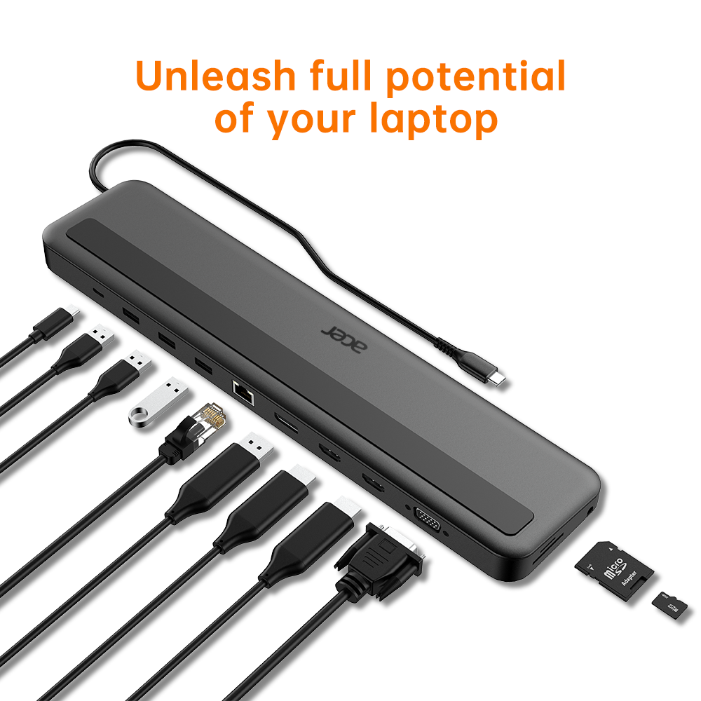 Acer USB Type-C 13 in 1 Docking Stand 5