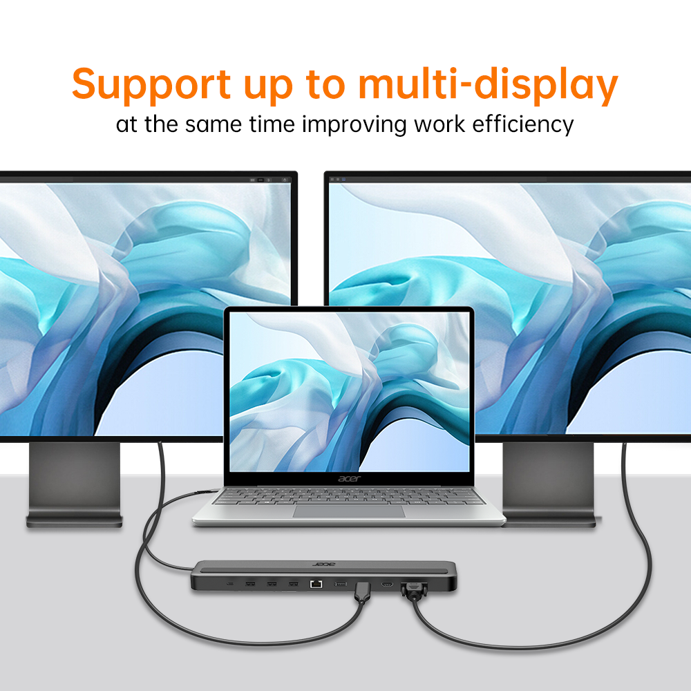 Acer USB Type-C 13 in 1 Docking Stand 8
