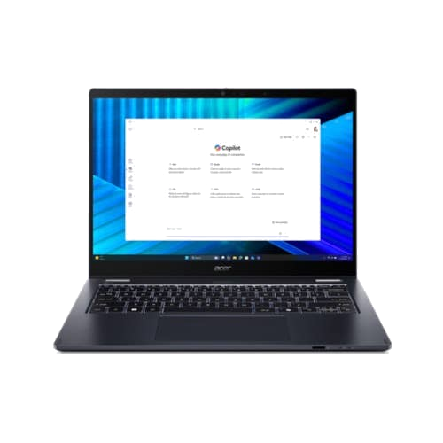 Acer TravelMate P4 Spin 14 Convertible Laptop | TMP414RN-55-TCO - BE AZERTY / Blue 3