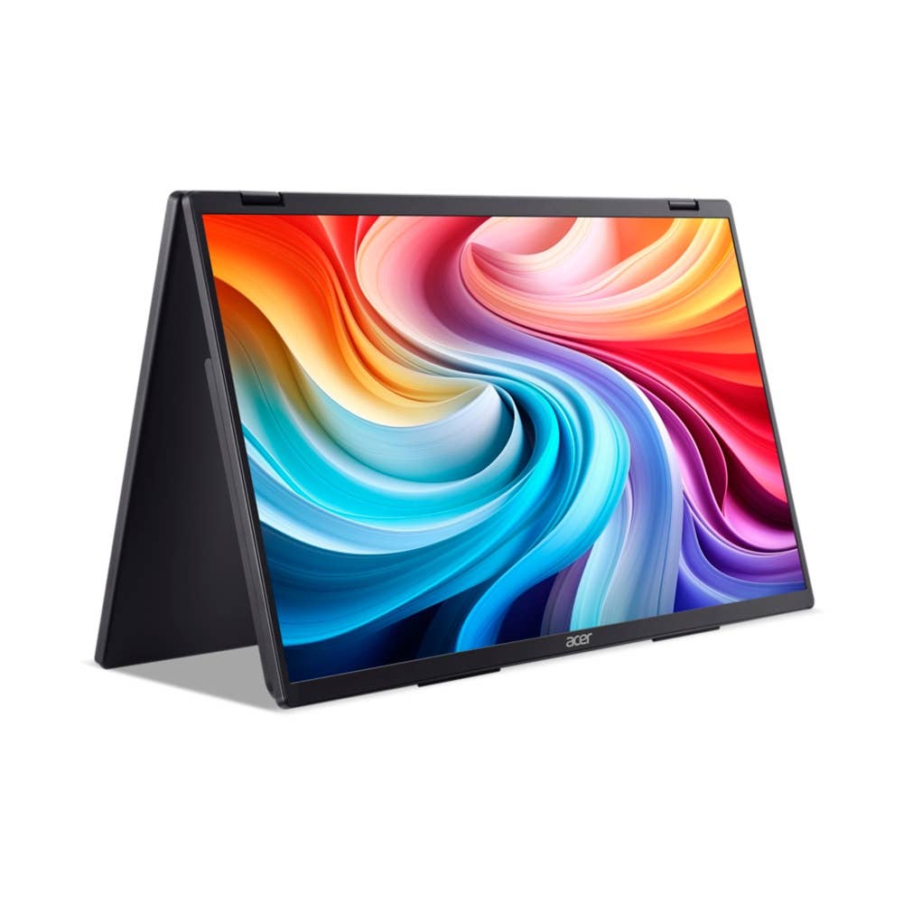 Acer PD3 Dual-screen Foldable Laptop Monitor | PD193QE | Black 2