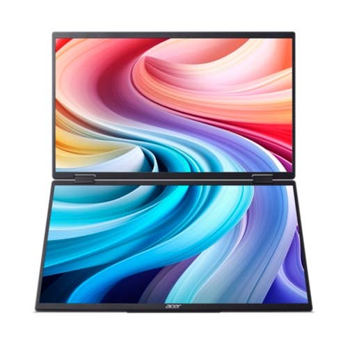 Acer PD3 Dual-screen Foldable Laptop Monitor | PD163Q | Black 4